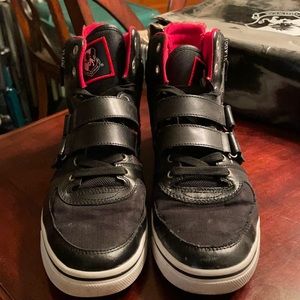 Vlado Footwear Knight 2 New Black White Red